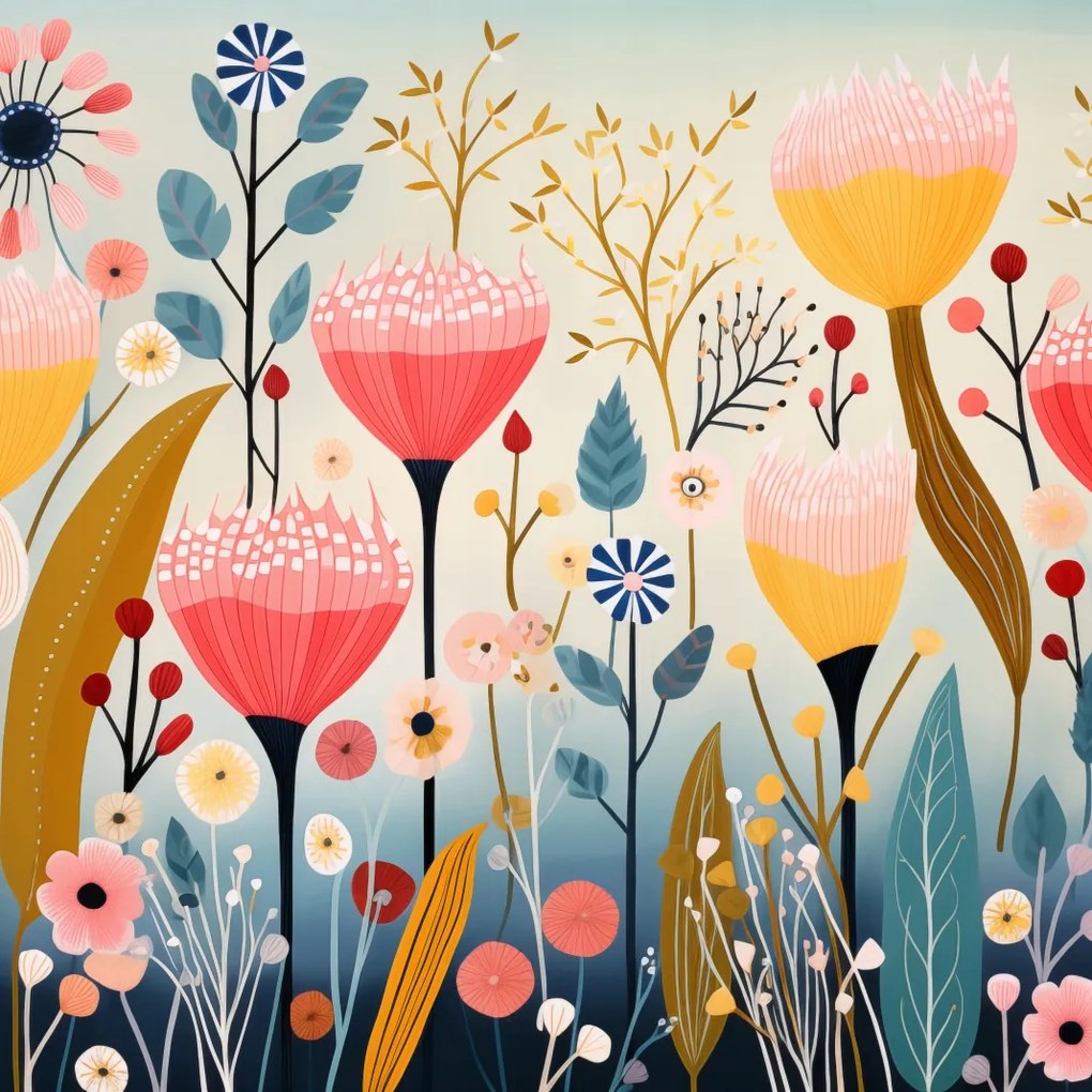 Poszter 60x60cm Álmok kertje