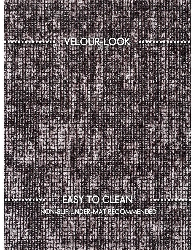 Barna szőnyeg 80x150 cm Prisma – Elle Decoration