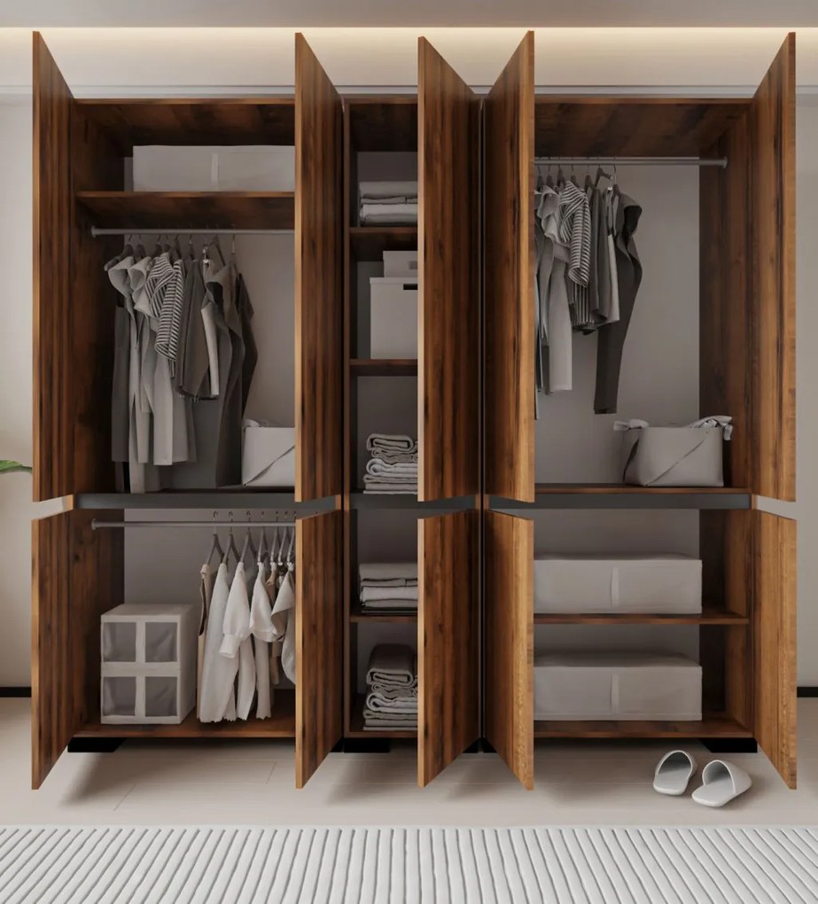 Floransa 225 - Walnut, Anthracite