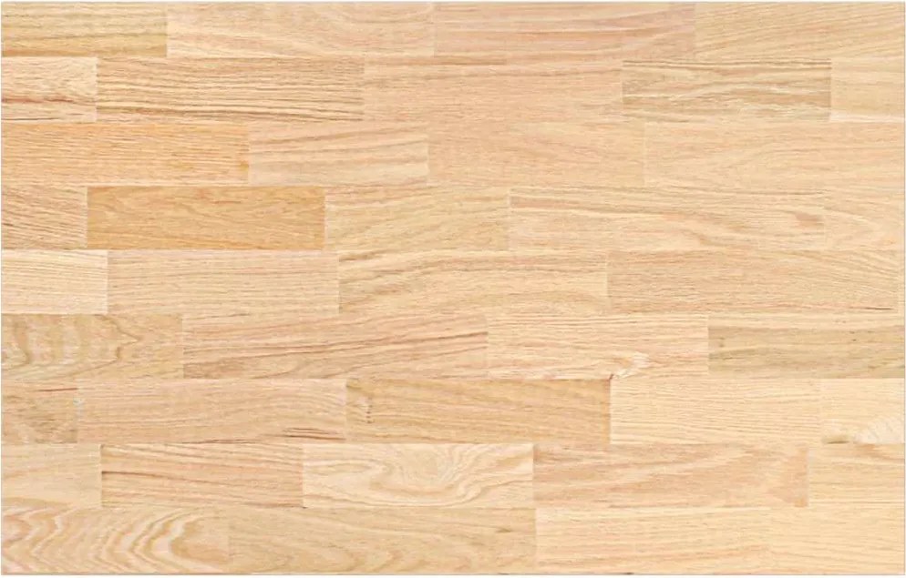 vidaXL konyhai munkalap 100x63,5x4 cm tömör fa tölgyfa téglalap alakú