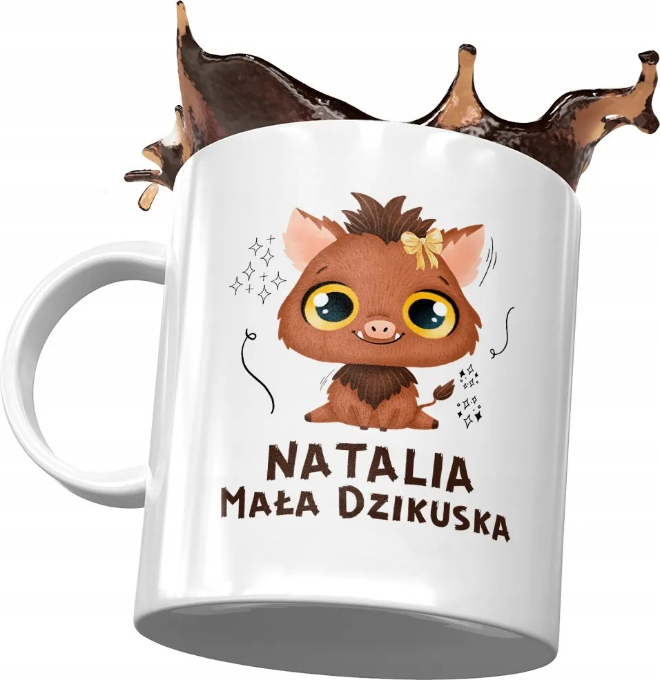 Natalia Születésnapi Bögre Névnapi Ajándék Nyomtatott Fotóval