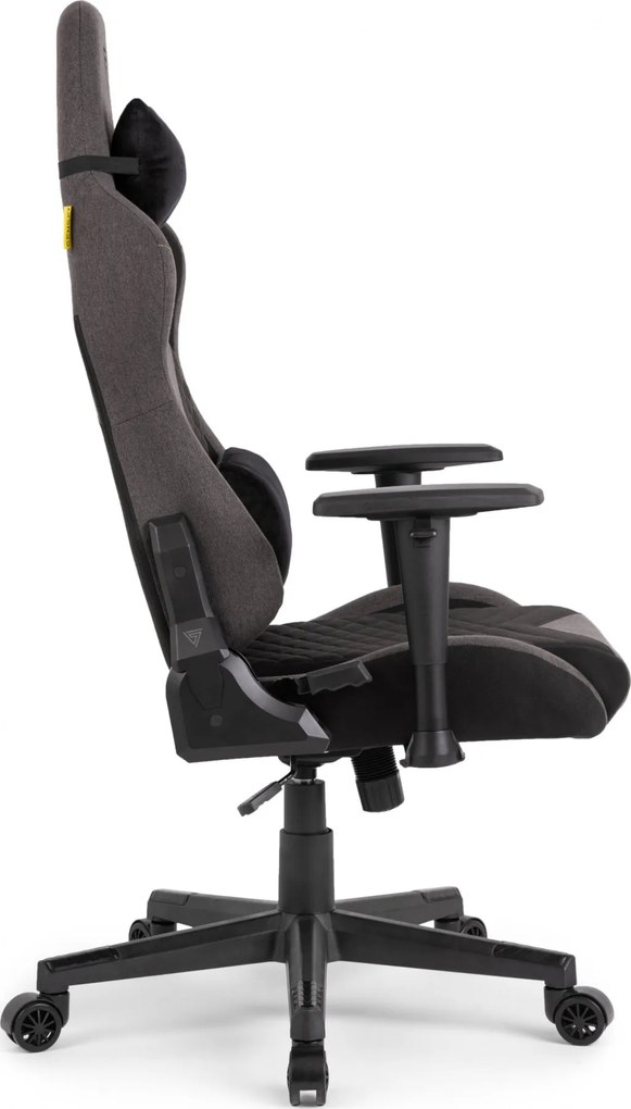 Gamer szék SENSE7 Spellcaster szövet fotel Senshi Edition szürke.