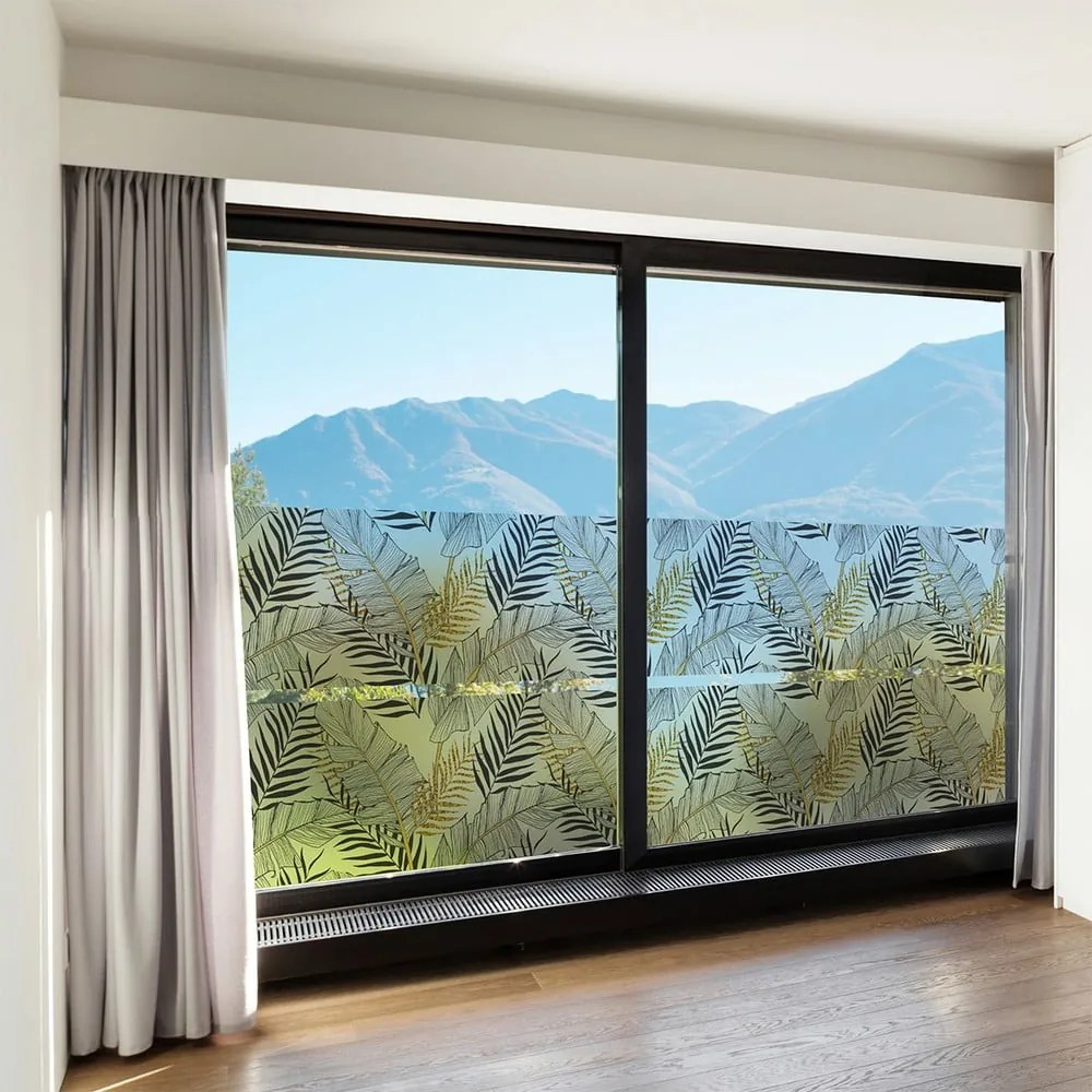 Ablakmatrica 200x40 cm Classy Palm Leaves – Ambiance