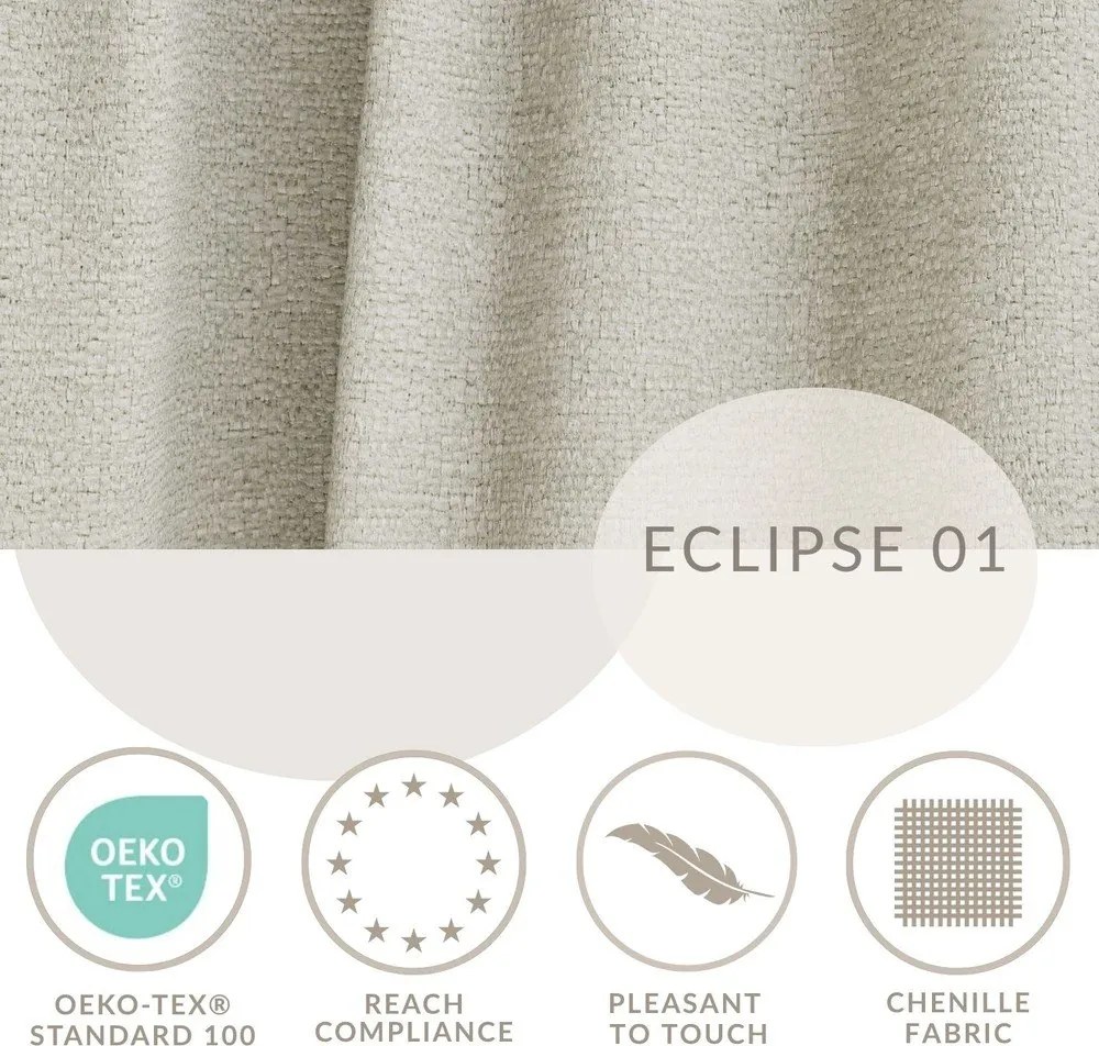 Krémszínű kárpitozott ágyneműtartós franciaágy ágyráccsal 140x200 cm Maumere – Maison de Rêve