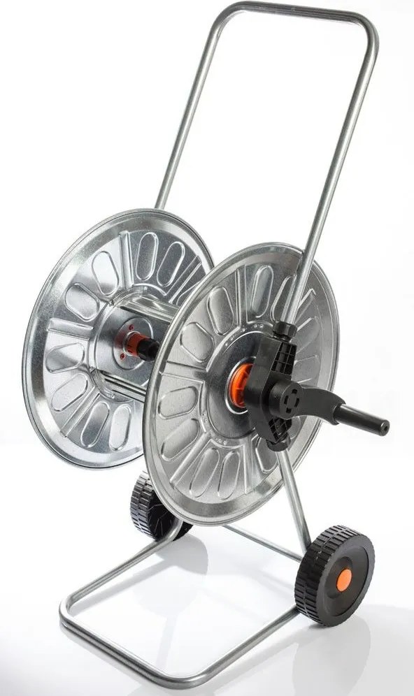 Tekercselő dob kerti tömlőhöz horganyzott fém Geka 42.5350.9