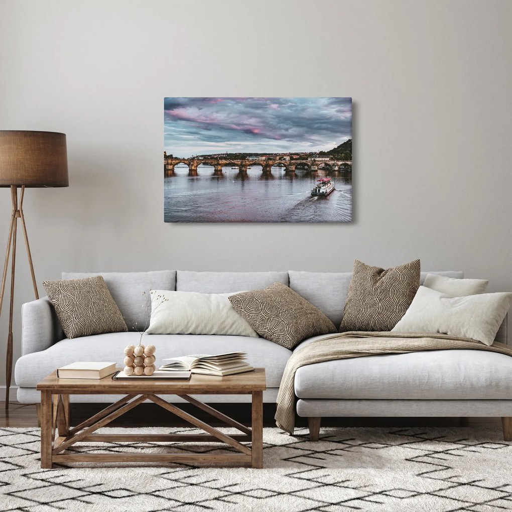 Vltava képe (90x60 cm)
