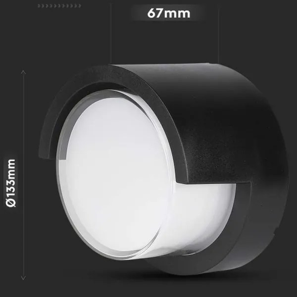 LED kültéri fali lámpa LED/7W/230V 3000K IP65