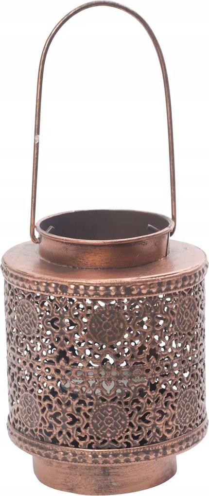 Mila mini függesztett fém lámpa 13 x ⌀9 cm, rusztikus réz