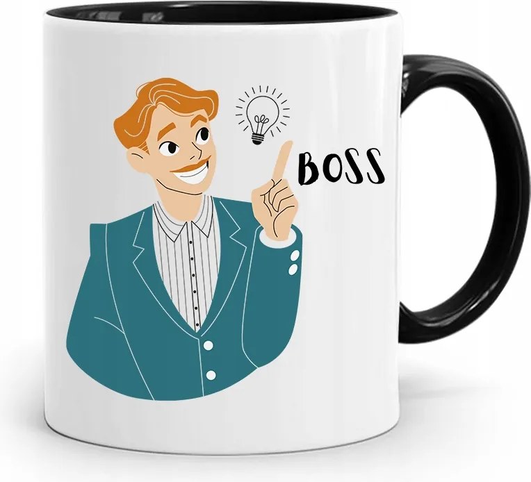 Fekete Bögre Ajándék Főnöknek