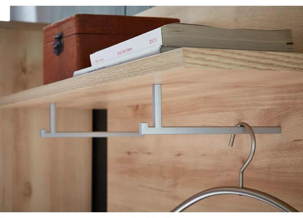 Natúr színű fogas panel bükkfa dekorral Lissabon – Germania