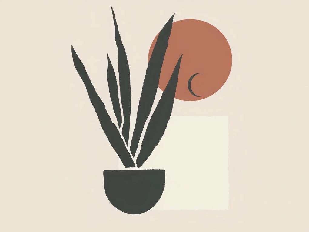 Poszter 20x15cm Hold a sötétben