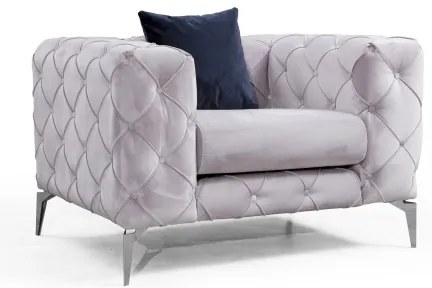 Fotel EUGEN világosszürke