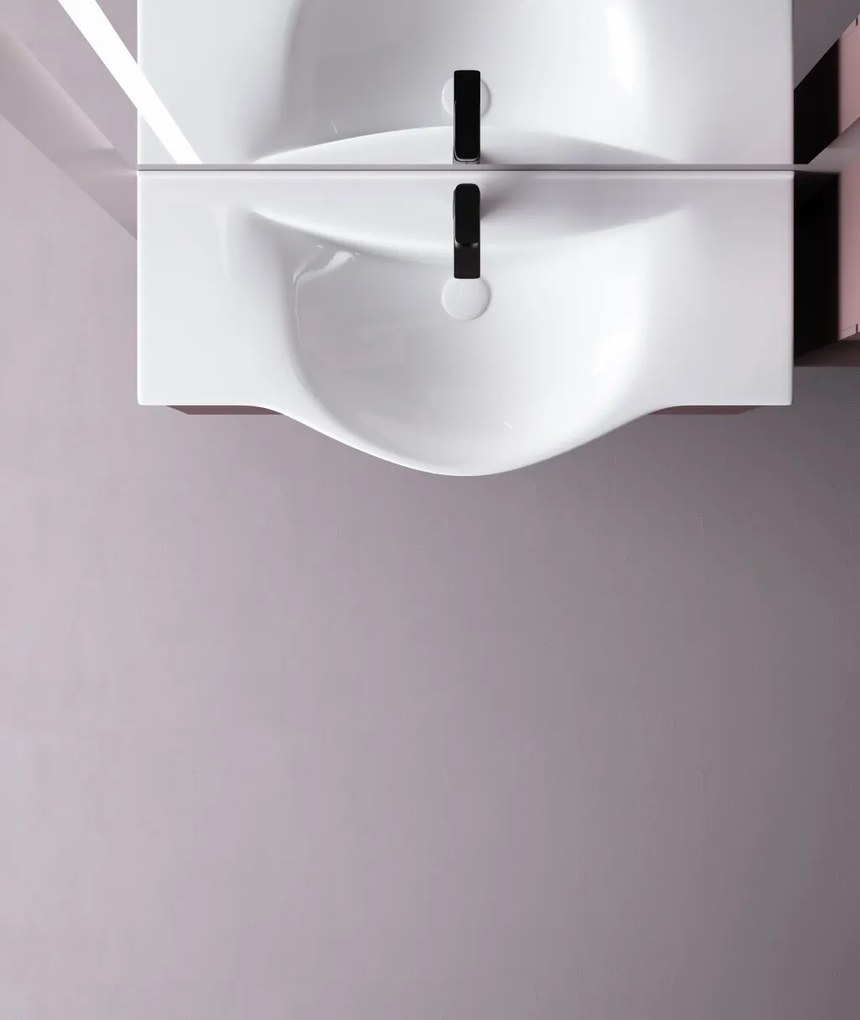 Sanovit ALBATROS - porcelán mosdókagyló - 75 x 46,7 cm