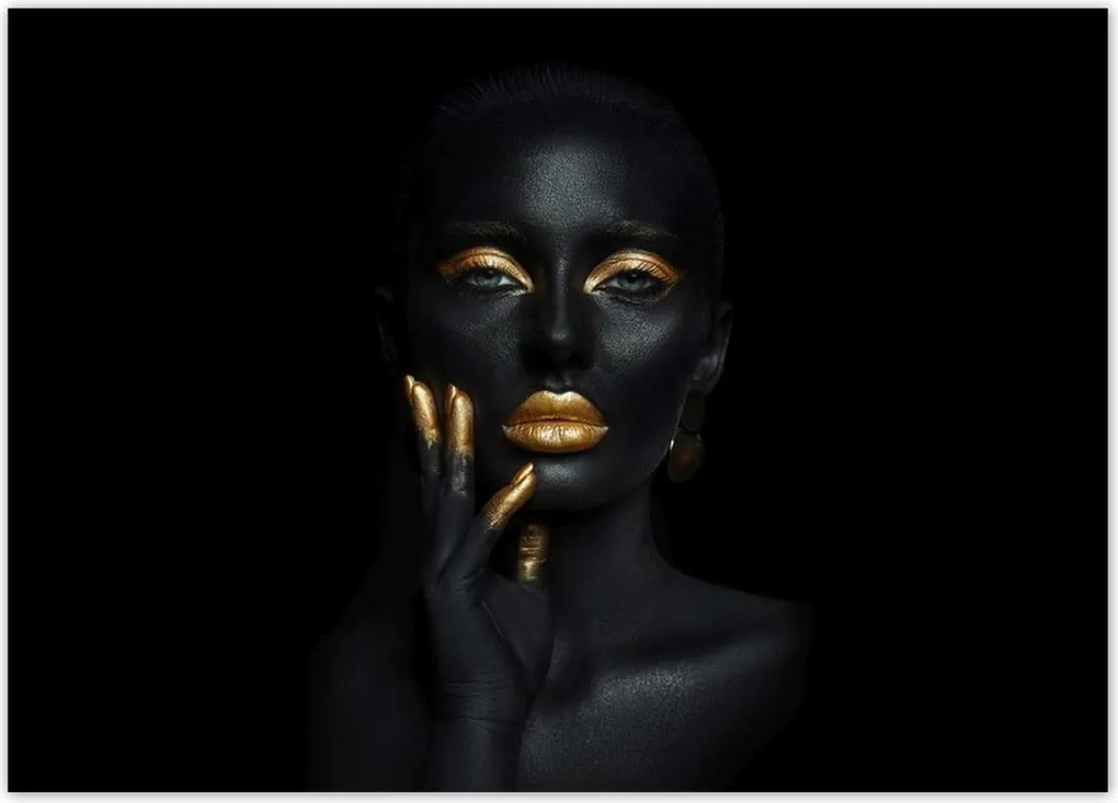 Poszterek 70x50 Aranyszínű kép