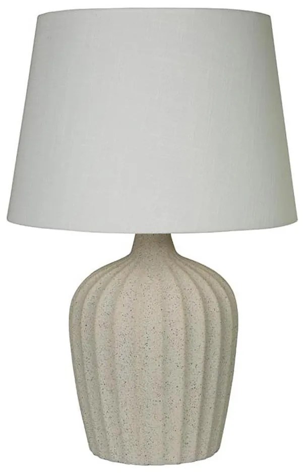 Searchlight EU66037CR - PADSTOW asztali lámpa 1xE27/60W/230V, krémszínű