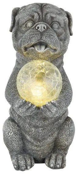 Globo 33889 - LED napelemes dekoráció LED/0,02W/3V IP44 kutya