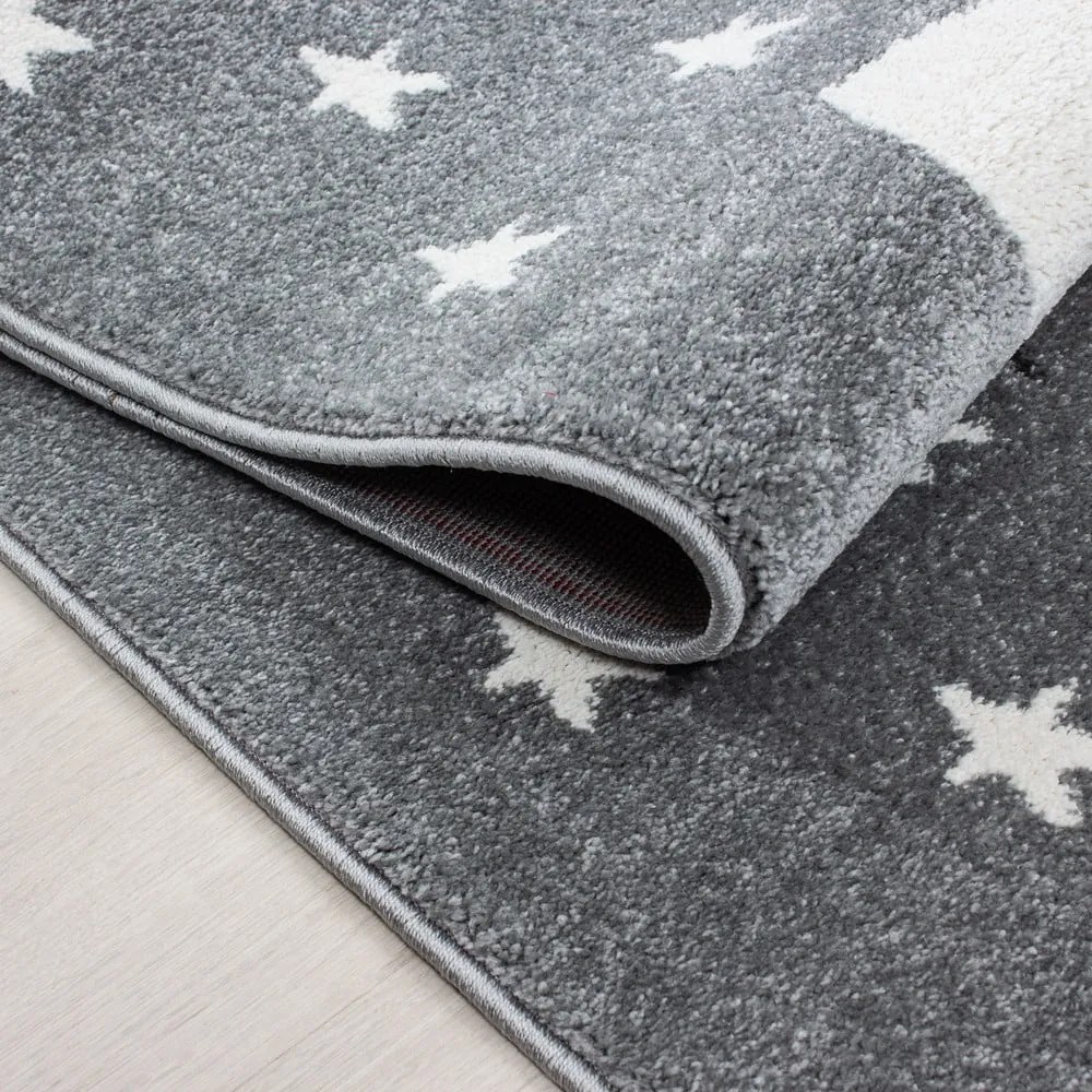 Rózsaszín-szürke gyerek szőnyeg 80x150 cm Kids – Ayyildiz Carpets