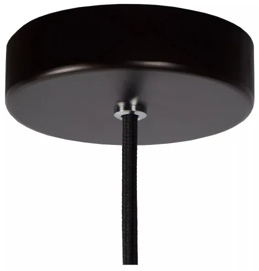 Lucide 74410/01/65 - Csillár zsinóron ZINO 1xE27/60W/230V fekete