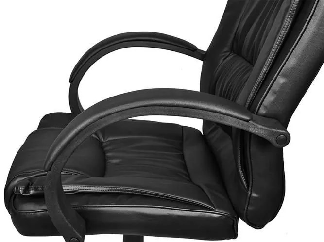 Office chair eco leather - black MALATEC