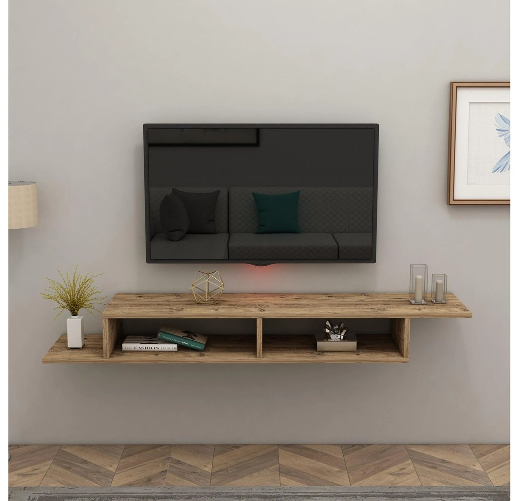 Függesztett TV asztal Tuloli (atlanti fenyő) . 1095087