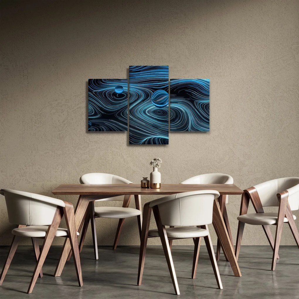 Absztrakt képet (90x60 cm)
