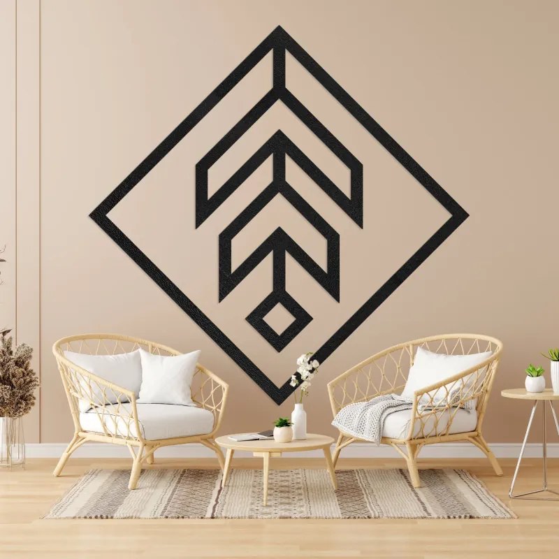 Geometrikus fali dekoráció négyzet - SKAUKA