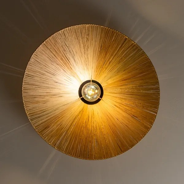 Brilagi - LED felületre szerelhető csillár CERIA BOHO 1xE27/40W/230V átmérő 60 cm raffia