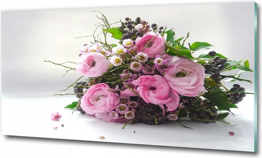 Fotó kép fotó edzett üveg Fű 125x50