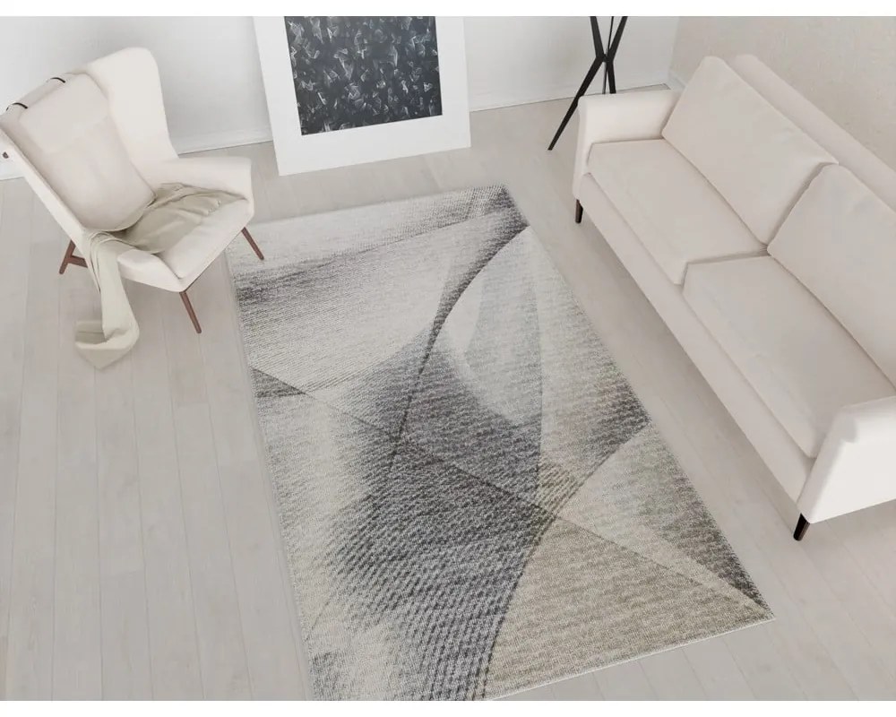 Kék-világosszürke mosható futószőnyeg 80x200 cm – Vitaus