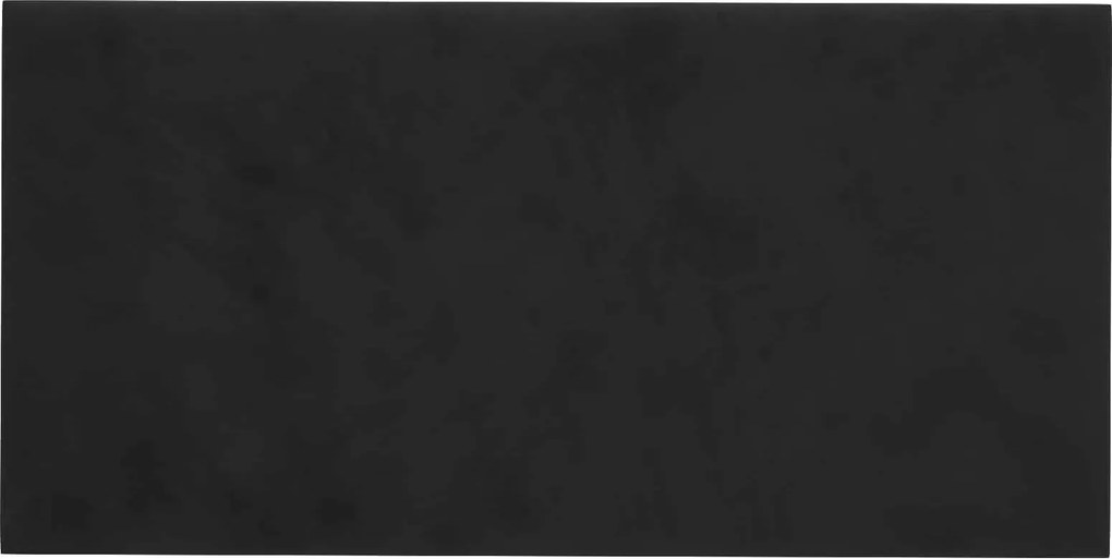 vidaXL Fali Fejtámla 12 pcs Fekete 30 x 15 cm Bársony