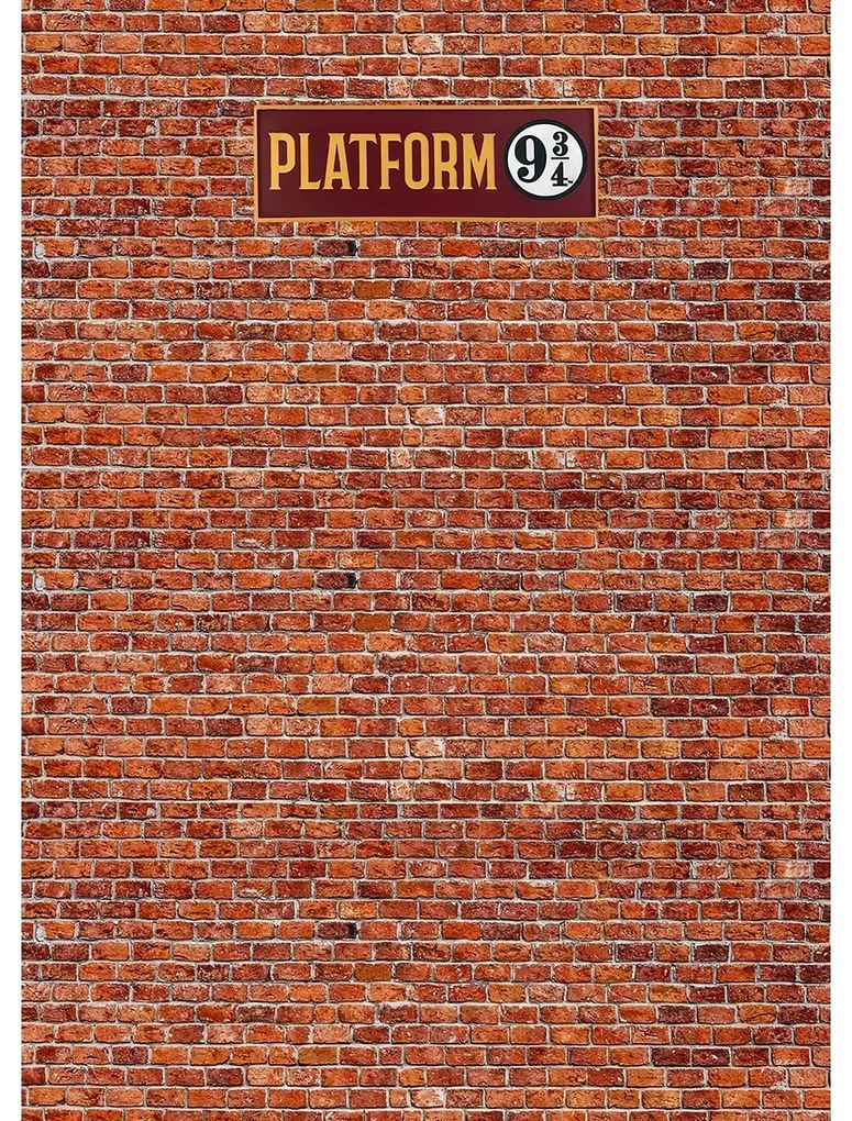 Gyerek fotótapéta Harry Potter Platform 9 3/4 182x 252 cm, 4 részes