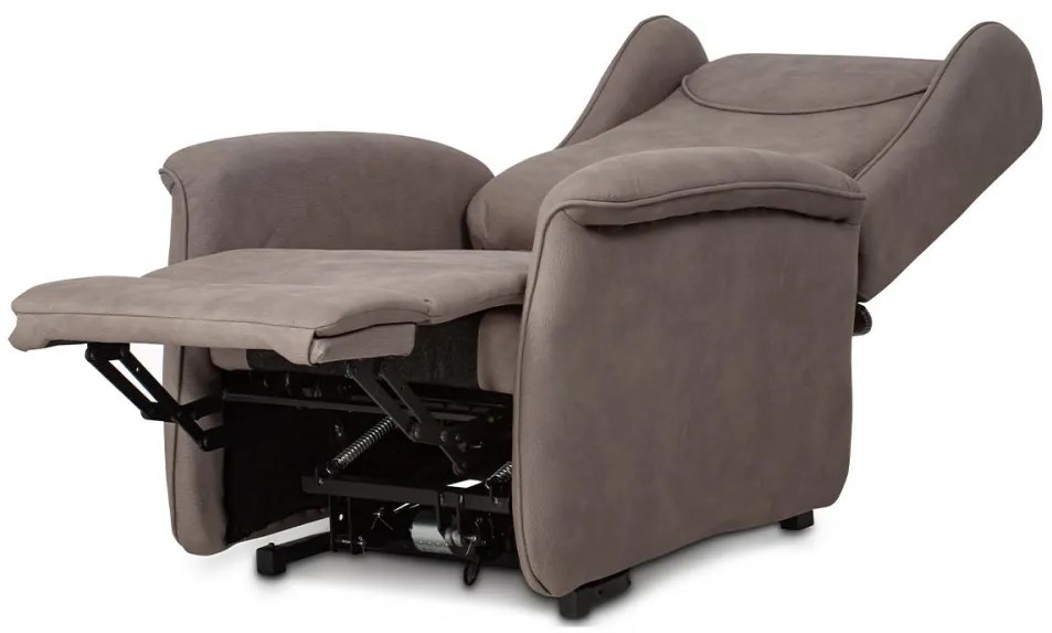 Fotoliu De Relazare Reglabil Electric, Culoare Maro, 230 V / 29 V Tv-1192