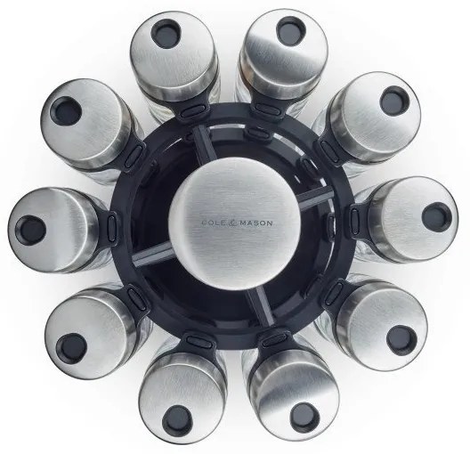 Cole&Mason - MASTER 21 részes forgatható fűszertartó állvány