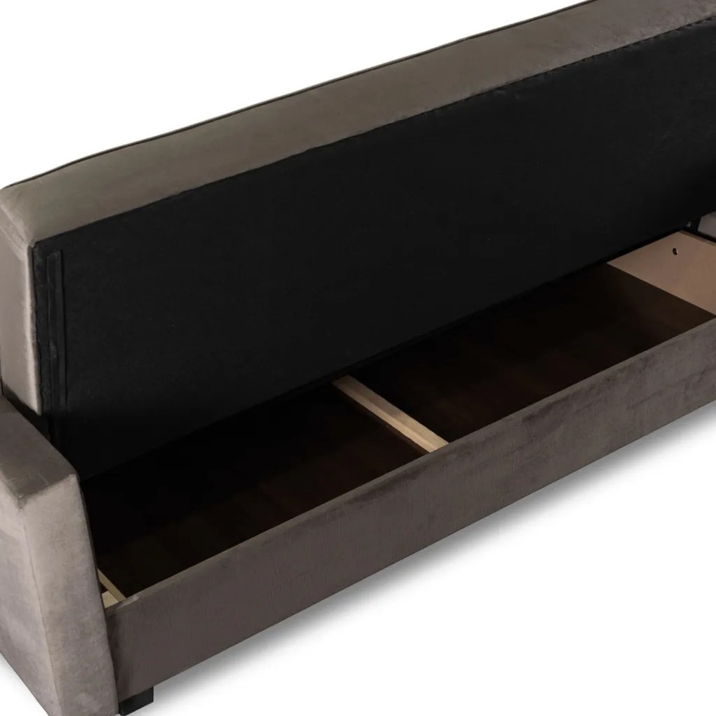 2 db kihúzható kanapé bézs színben – ALUNA