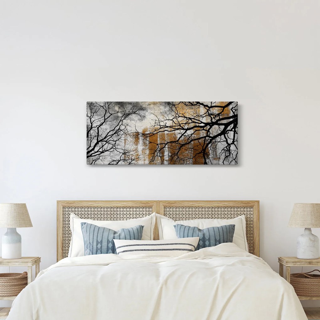 Kép - Fák sziluettek (120x50 cm)