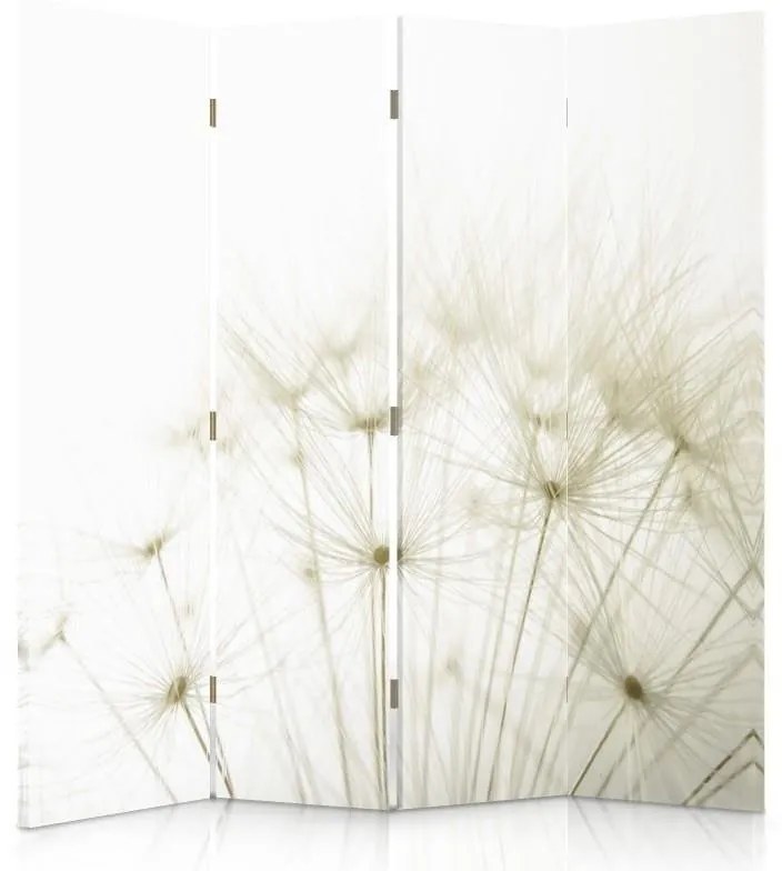 Gario Paraván Gyengéd pitypang Méret: 145 x 170 cm, Kivitelezés: Forgó paraván 360°