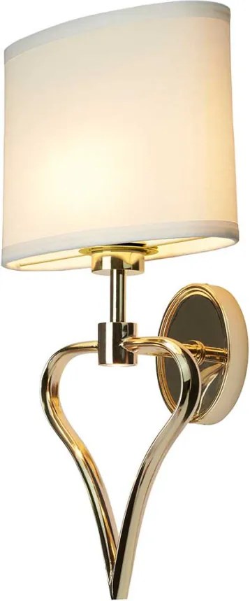 Elstead Lighting FALMOUTH BATH-FALMOUTH-FG Fali lámpa 1x3,5W/G9 + 1x1W/LED 320LM, 70LM IP44