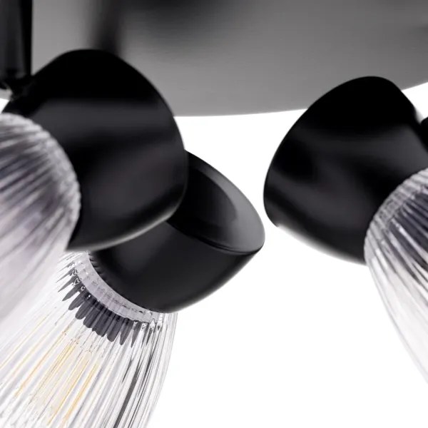 Spotlámpa BEST 3xE14/40W/230V fekete