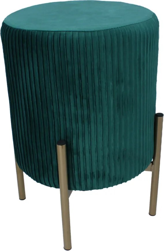 Kerek puff lábakon 28 x 42 cm