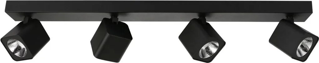 Italux Modern LED spot lámpa Aveiro Fekete ITXSPL-31981-4B-BK