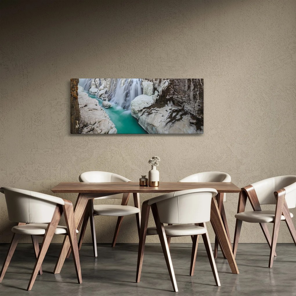Kép - Izlandi természet (120x50 cm)