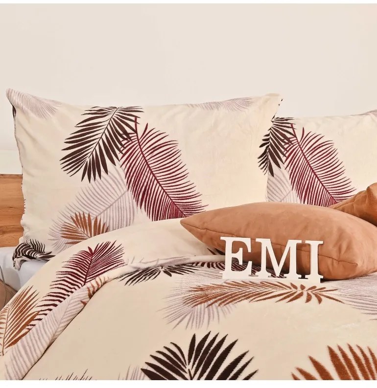 EMI Molly mikroplüss ágyneműhuzat, A standard egyszemélyes ágy szett tartalma: 1x 140x200 + 1x 70x90