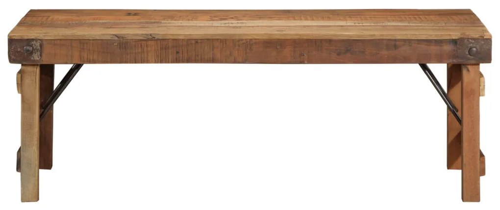Dohányzóasztal Természetes fa Tömör fa 110 x 55 x 40 cm Egyszerű