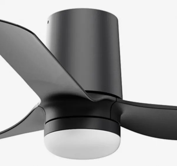 FARO 33834WT-1TW-LED Dimmelhető ventilátor MINI PUNT TUB S 10W/230V fekete átm. 90 cm WT + távirányító