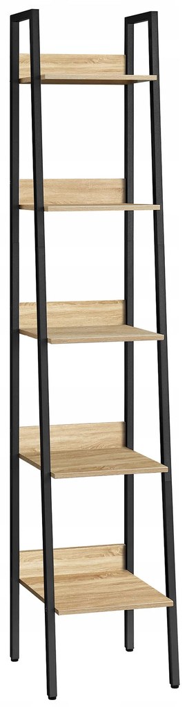 TAYLOR SONOMA polcrendszer 5 polccal, 170x33,8cm