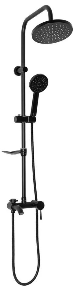 REA-P7005 - Zuhanyszett LUIS matt fekete