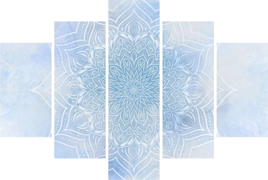 Kép - Téli mandala (150x105 cm)