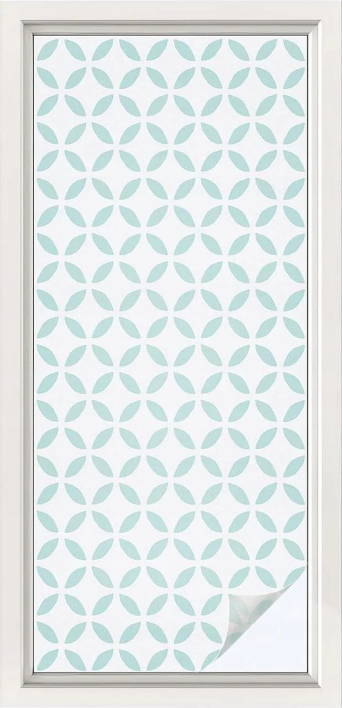 Ablaküveg fólia Adatvédelem Absztrakt formák 50x116 cm