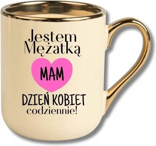 Bögre Bézs Ajándék Nagy Nőnap Van Nőnap Minden Nap