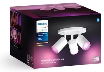 Philips - LED RGBW Dimmelhető spotlámpa Hue FUGATO 3xGU10/4,2W/230V fehér